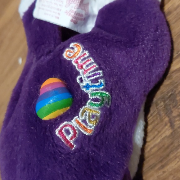 Authentic Vintage Lisa Frank Happy Purple Cat Beanie Stuffed Animal - Picture 5 of 8